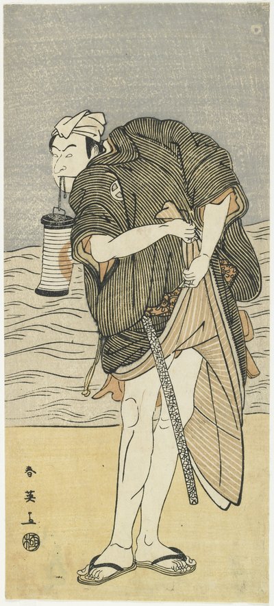O_tani Oniji III come Niki Bennosuke, 1792 da Katsukawa Shun